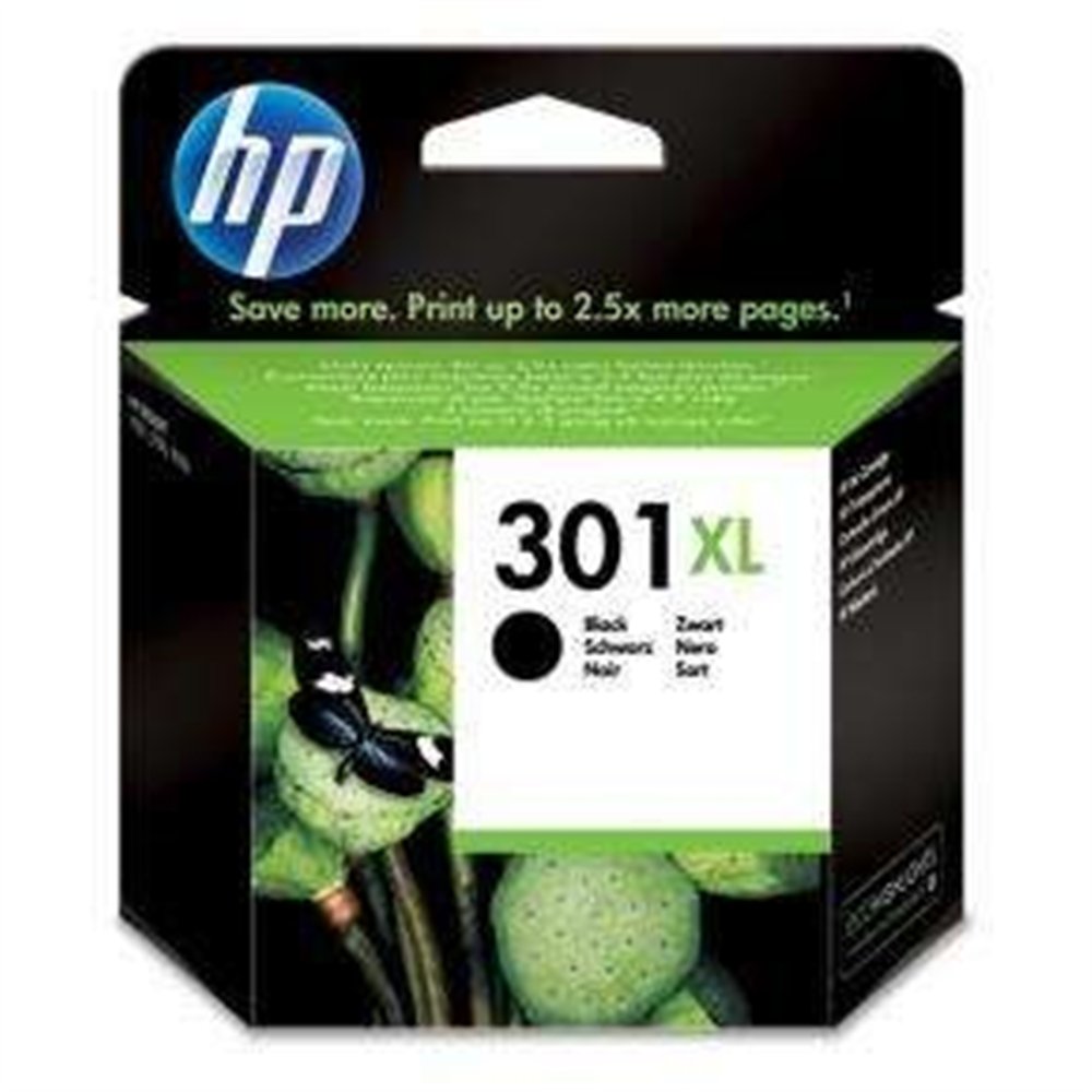Tinta Hp 301xl Ch563ee Black