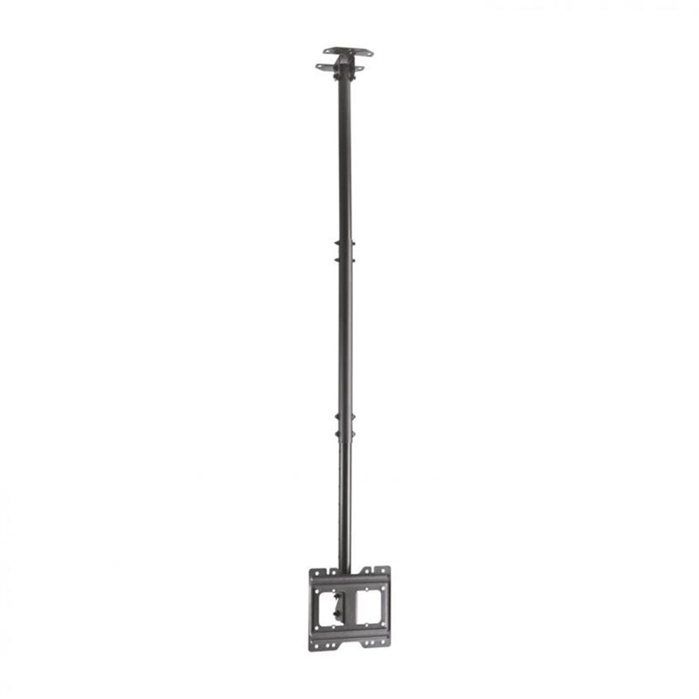 Soporte Monitor Aisens Techo 23-43 50kg Inclinable Extensible Black