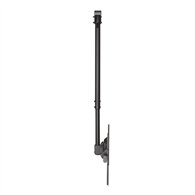 Soporte Tv Monitor Aisens Techo Giratorio Black