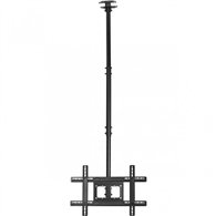 Soporte Monitor Aisens Techo 37-80 50kg Inclinable Extensible Black