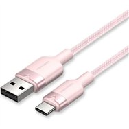Cable Vention Usb-a 20 - Usb-c 3a 2m Aluminio Rose