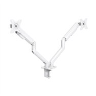Soporte De Mesa Tv/monitor Tooq 17-32 2 Brazos White