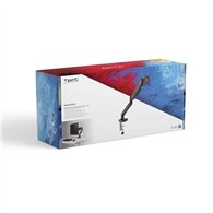 Soporte De Mesa Tv Monitor Tooq Ergonomico Asistido 17-32 Black