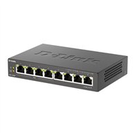 Switch D-link Gigabit 8 Puertos Dgs-1008p/e (4xpoe)