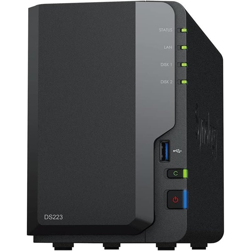 Unidad Nas Synology 2 Hddssd Disktation Cpu 17ghz 4 Nucleos