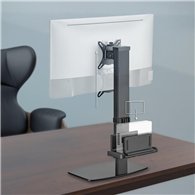 Soporte De Mesa Tv/monitor/mini Pc Aisens 17-32 1 Brazo 8kg Black