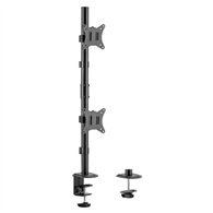 Soporte De Mesa Tv/monitor Aisens 17-32 9kg 2 Brazos Vertical Gira/incli