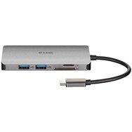 Dock Hub Usb D-link 8 En 1 Dub-m810 Usb-c