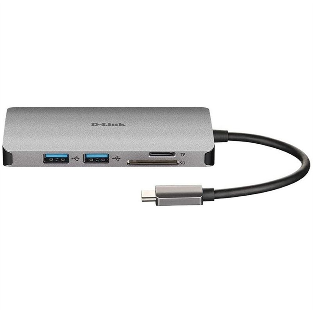 Dock Hub Usb D-link 8 En 1 Dub-m810 Usb-c