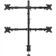 Soporte De Mesa Tv/monitor Ewent Ew1514 10-32 4 Brazos Black