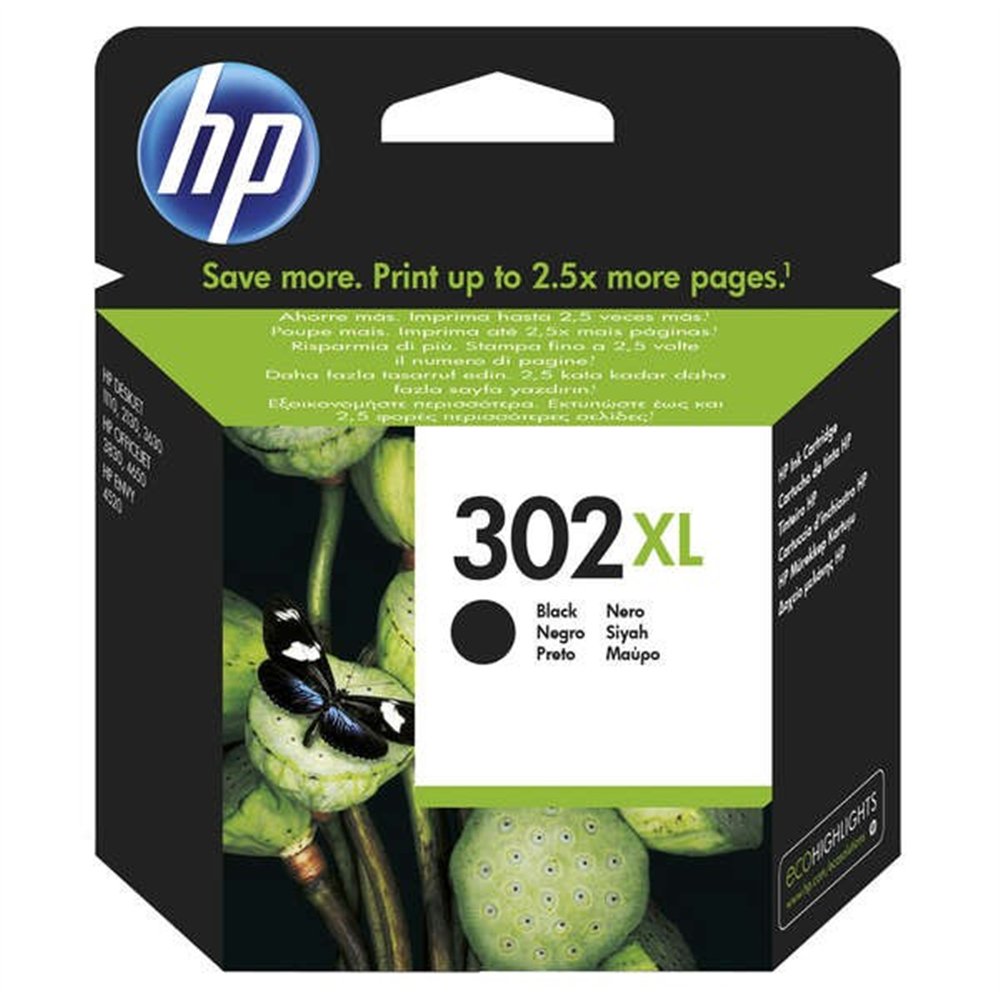 Tinta Hp Nº 302xl Black