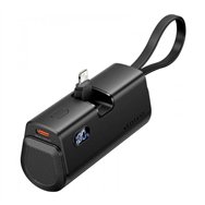 Powerbank Vention 4800mah Usb-c Lightning Plegable 22.5w Black