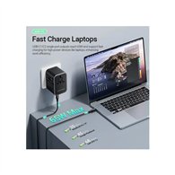 Cargador De Pared Vention Universal Gan 2xusb-c Usb-a 65w
