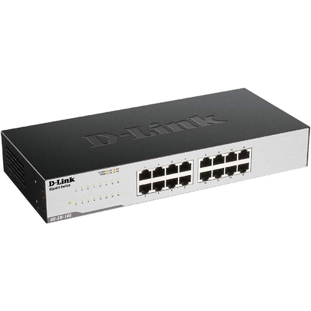 Switch D-link Gigabit 16 Puertos Go-sw-16g/e
