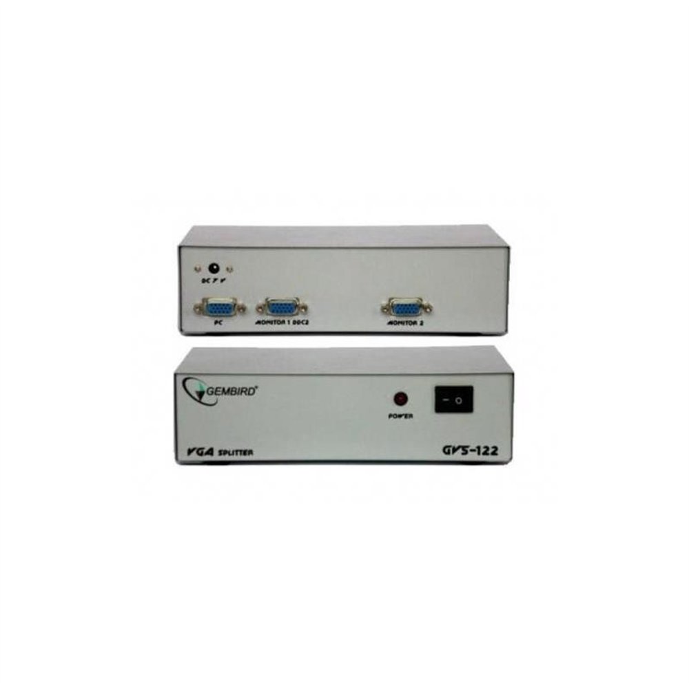 Conmutador Vga Gembird 2 Monitores