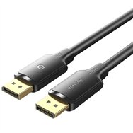 Cable Displayport 1.2 4k Vention Dp/m - Dp/m 1m Black
