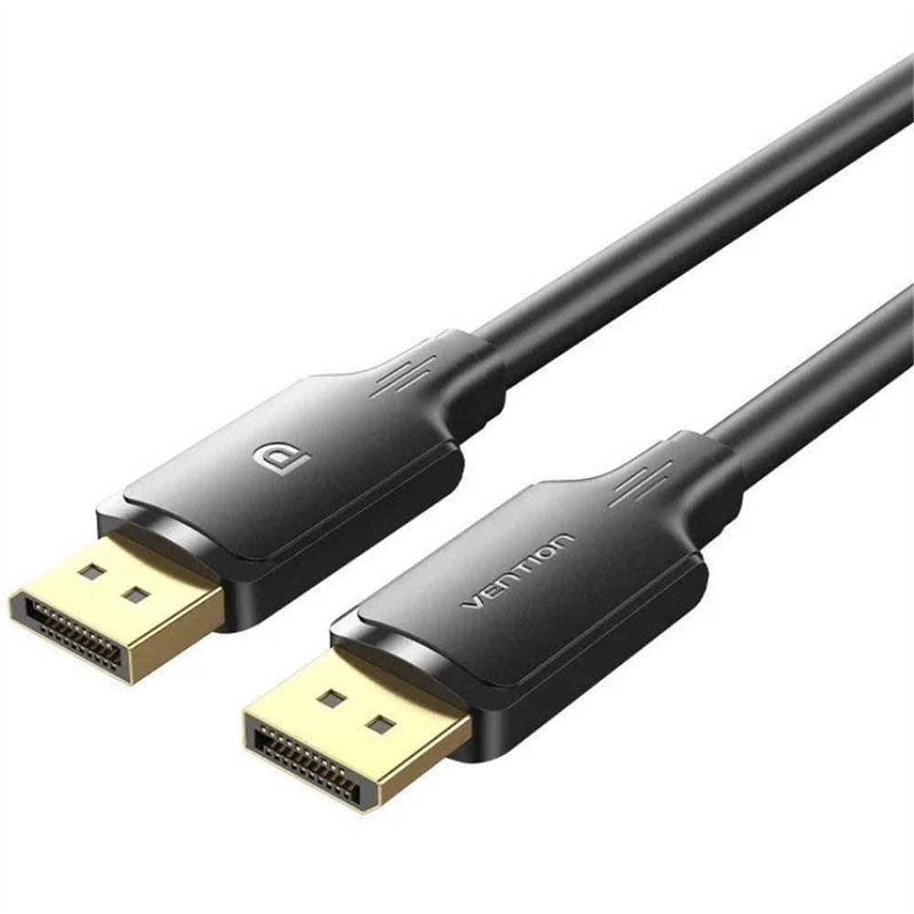 Cable Displayport 12 4k Vention Dpm - Dpm 1m Black