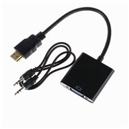 Cable Conversor Oneway Hdmi A Svga Audio 3.5mm Black