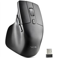 Raton Ngs Hit-rb Ergonomico Recargable Bt Wireless Multi Black