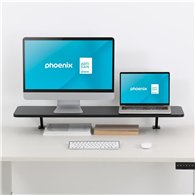 Soporte Elevador Phoenix De Monitor Riser Pro 20kg Black