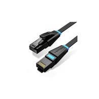 Cable De Red Cat.6a Utp 1m Vention Black