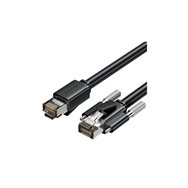 Cable De Red Cat6a Sftp 2m Vention Black