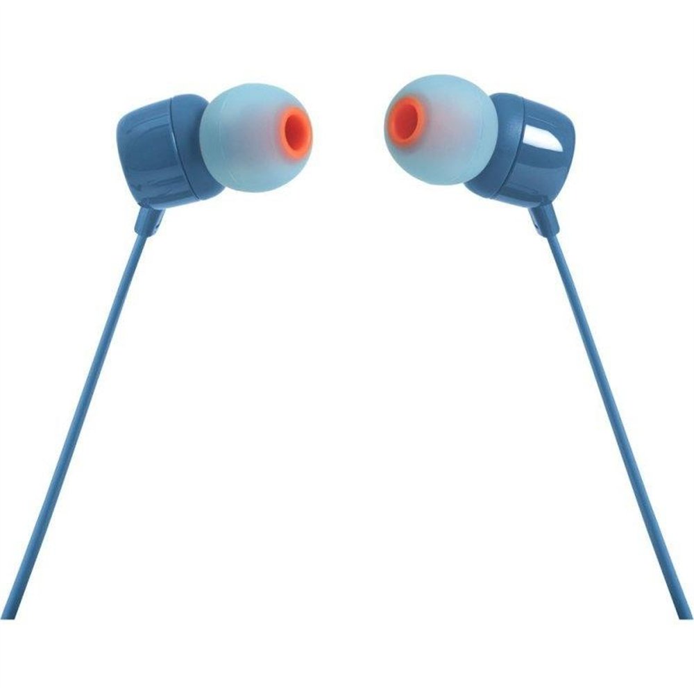 Auriculares Microfono Jbl Tune 110 In Ear Aux Blue
