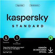 Antivirus Kaspersky Standard 1year 5l Pcmacandroidios Lelectronica