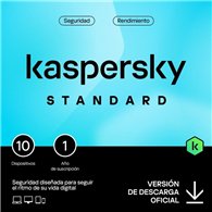 Antivirus Kaspersky Standard 1year 10l Pc/mac/android/ios L.electronica