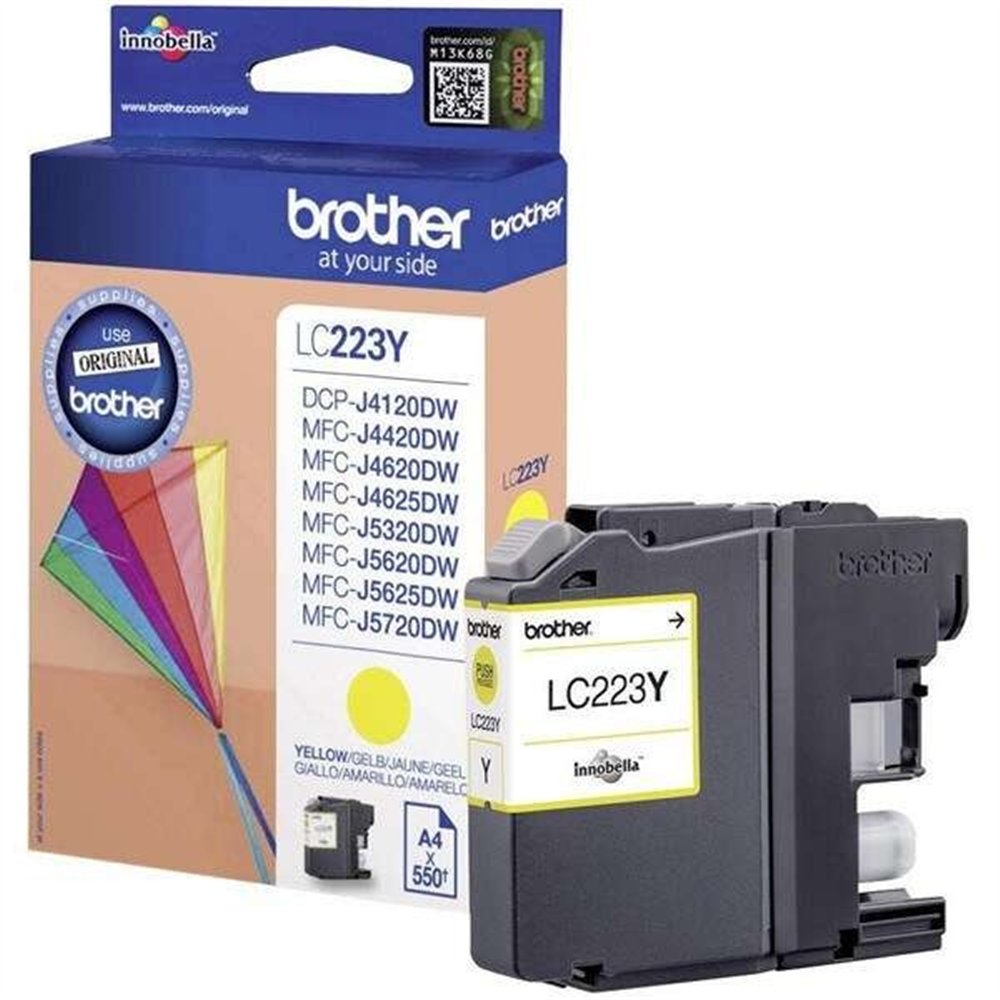 Tinta Brother Lc223 Yellow