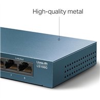 Switch Tp-link Gigabit 8 Puertos Ls108g Metalico