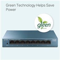 Switch Tp-link Gigabit 8 Puertos Ls108g Metalico