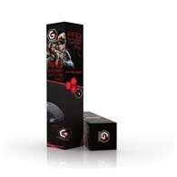 Alfombrilla Gembird Gaming M 250x350mm Black/red