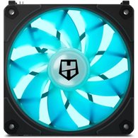 Pack 3 Ventiladores 12cm Nox Hummer Easylink Argb Pwm Black