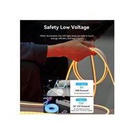 Tira Led Vention Silicona Neon Rgb Control Remoto 5v 1m