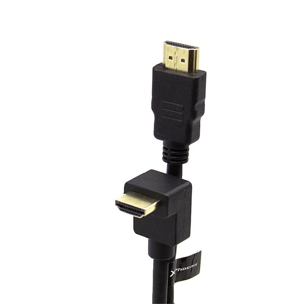 Cable Hdmi Phoenix V20 4k Acodado Am-am 3m