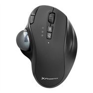 Raton Phoenix Ergonomico Trackball Wireless Black