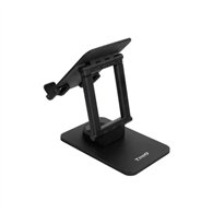 Soporte Sobremesa Tooq Ajustable Para Smartphone/tablet Hasta 13 Black