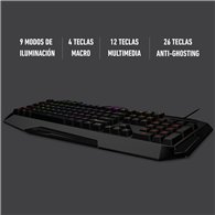 Teclado Phoenix Gaming Usb Rgb