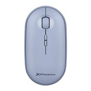 Raton Phoenix Rebble Silent 1600dpi Wireless Bluetooth Recargable Blue