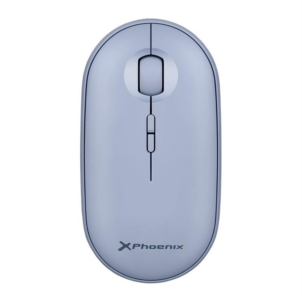 raton phoenix rebble silent 1600dpi wireless bluetooth recargable blue
