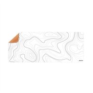 Alfombrilla Phoenix Stratos 90cmx40cm White
