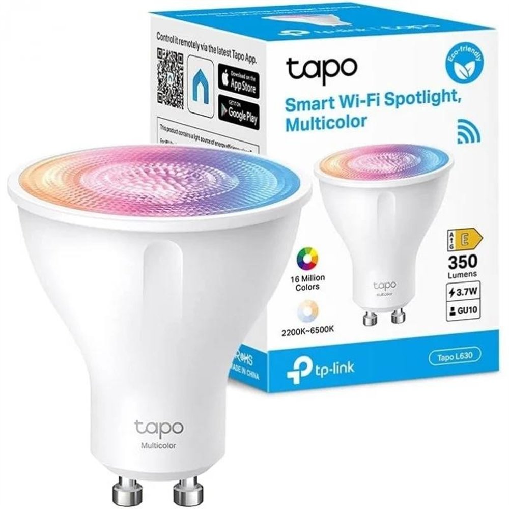 TP-Link Tapo L630 GU10 Wi‑Fi multicolor regulable | Informatica Canarias
