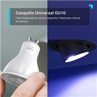 Bombilla Inteligente Gu10 Tp-link Led Multicolor 6500k Blanco Ajusta Wifi