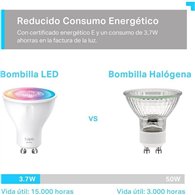 TP-Link Tapo L630 GU10 Wi‑Fi multicolor regulable | Informatica Canarias