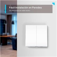 TP-Link Tapo S220 interruptor inteligente doble Wi‑Fi | Informatica Canarias