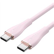 Cable Usb-c Vention Tipo Usb-c/m - Usb-c/m 480mbps 5a 100w 15m Rose