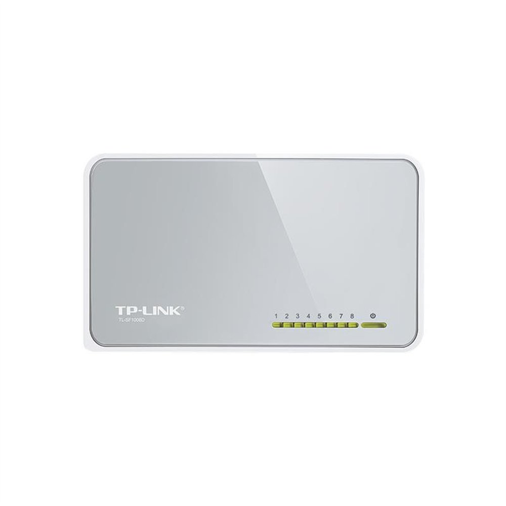 Switch Tp-link Ethernet 8 Puertos Mini Tl-sf1008d