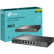 Switch Tp-link Ethernet 5 Puertos 2.5g Poe Tl-sg105pp-m2