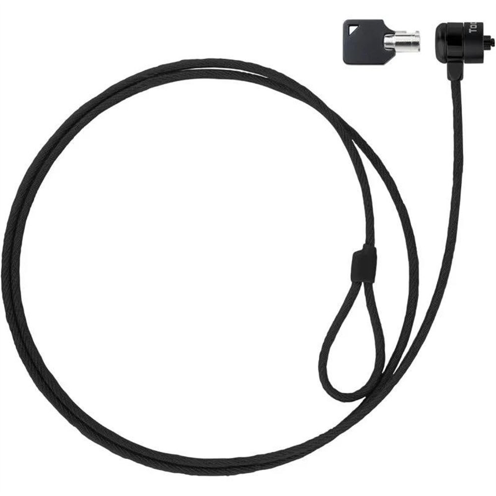 Cable Seguridad Tooq Portatil Con Llave 15m